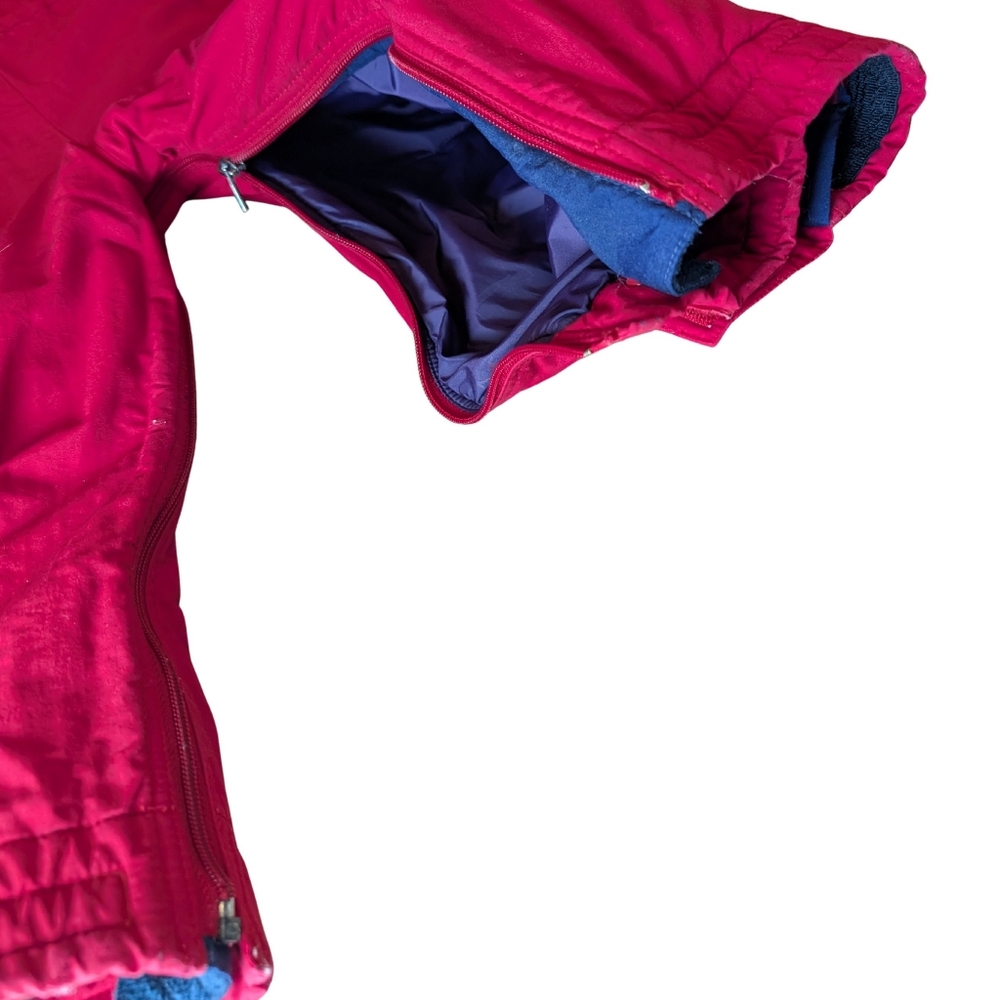 Vintage Patagonia Toddler Snowsuit 3T Blue Red - Picture 13 of 13